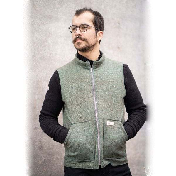 Arvid Merino Weste Buam